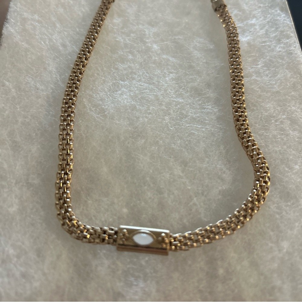 Vintage Berry Jewelry Gold  Choker detail  Statement Necklace difficult to find
